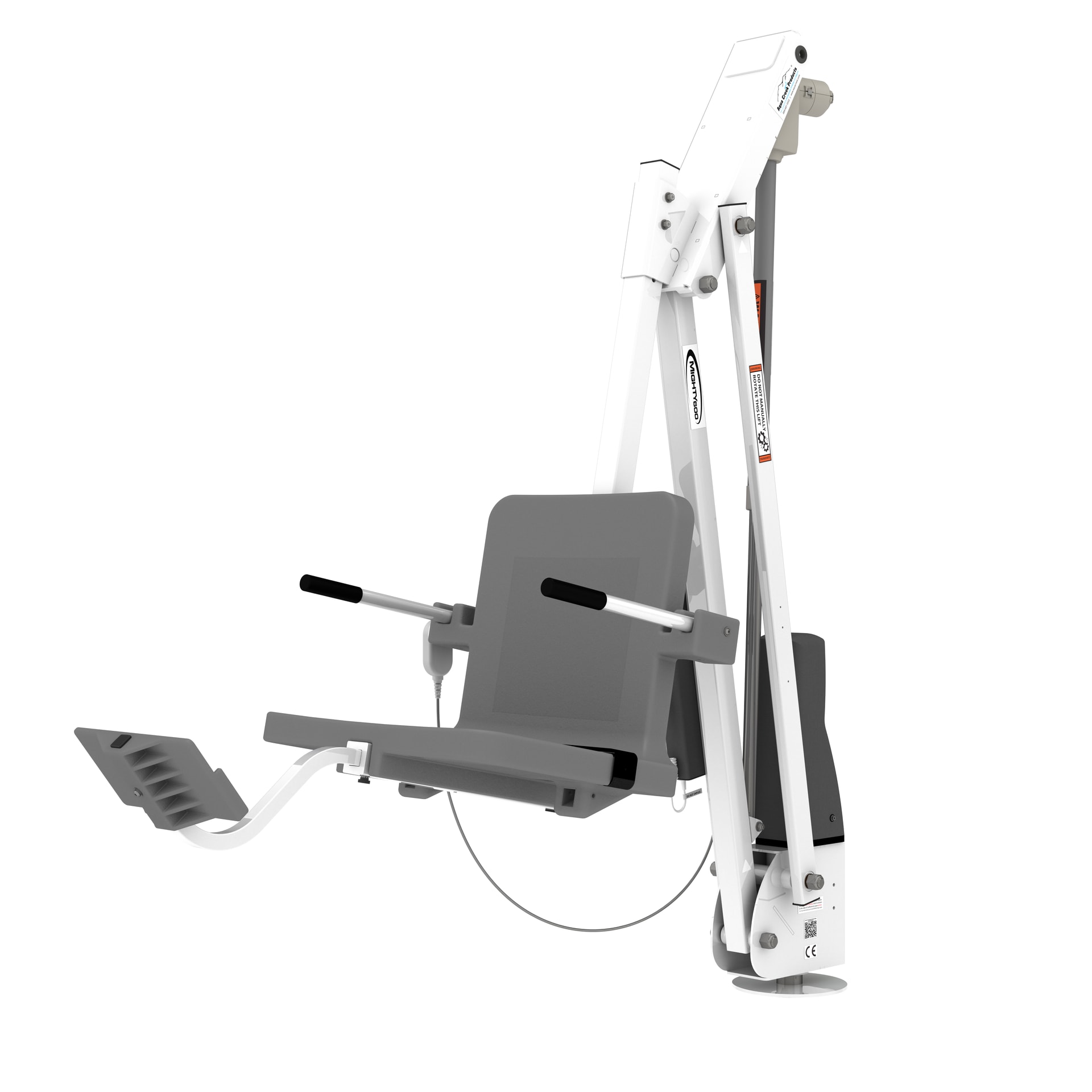 Aqua Creek White/Gray The Mighty 600 Lift without Anchor