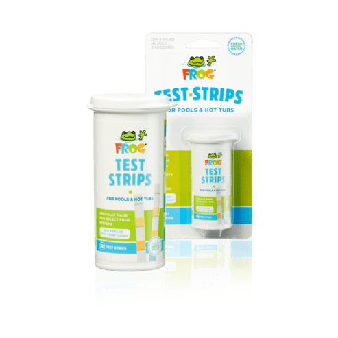 Frog Test Strips – 50 Strips for Chlorine, Bromine, pH & Alkalinity (01-14-3318)