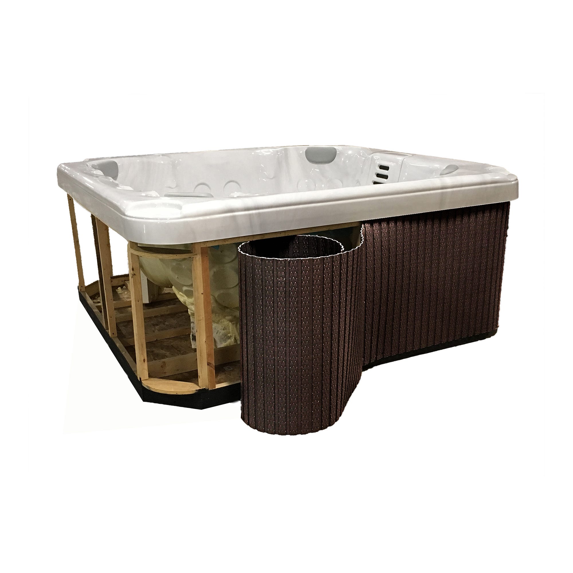 Confer Plastics Flexible Spa Panel Kit FSP-E (Espresso Color)
