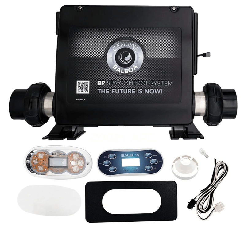 Balboa BP7 Spa Pak w/ TP600 Control Retrofit Kit (4 KW) - No Pump Cables