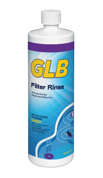 GLB Filter Rinse Cleaner Quart Bottle