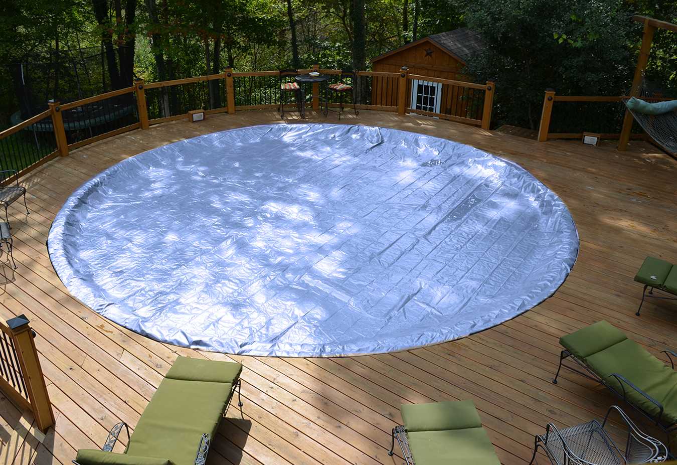 GLI Estate Plus Xtreme Safety Pool Cover, Solid, 12' x 21', Oval | 45-1221OV-EPX-4-BX
