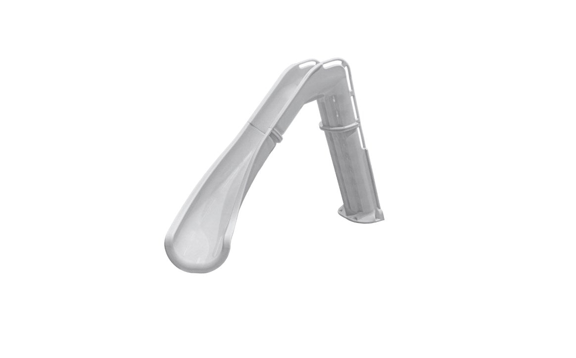 GPP Bad Axe X7 Pool Slide Silver Quartz, Left, 7'4" x 9'2" |GPPS-BAX7-SQ-L