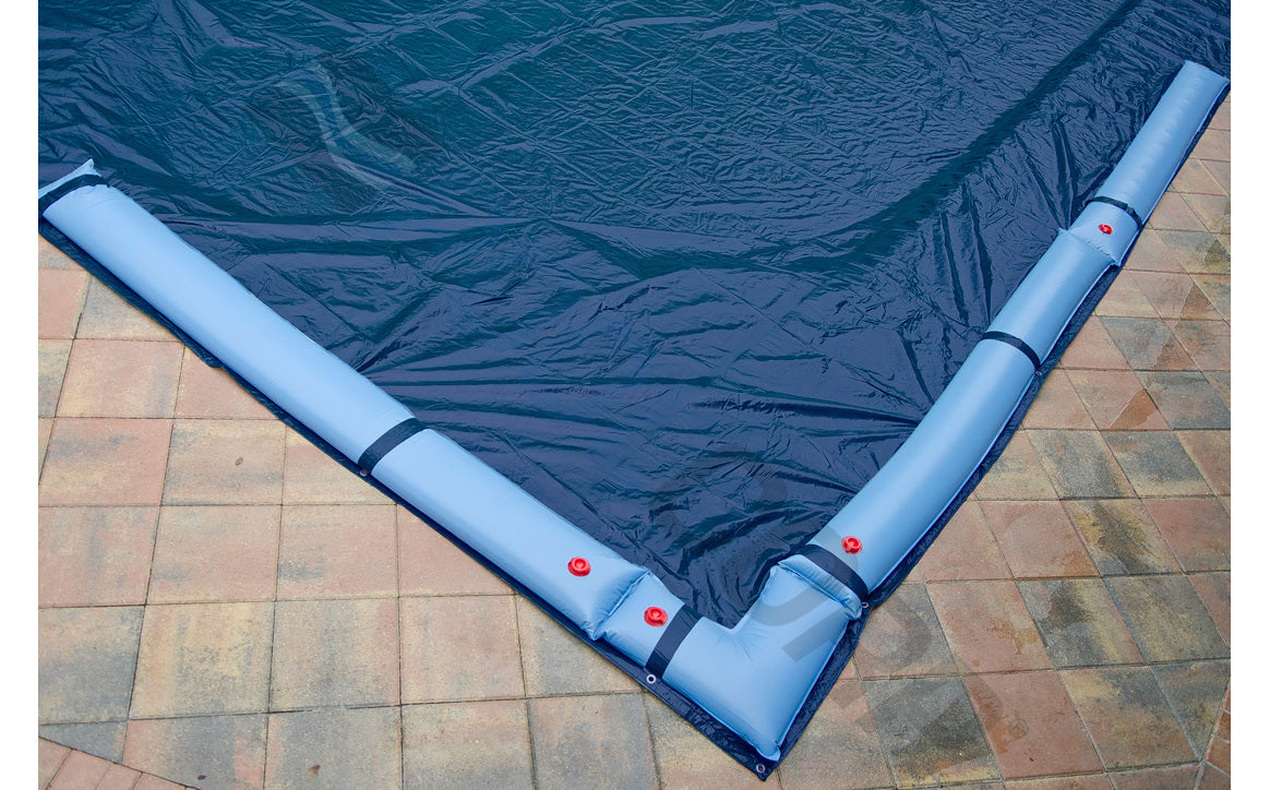 GPC Winter Covers | 771729IGBLB | 12' x 24' Royal Blue/Black Rectangle Winter Pool Cover | Above Ground Pool Cover