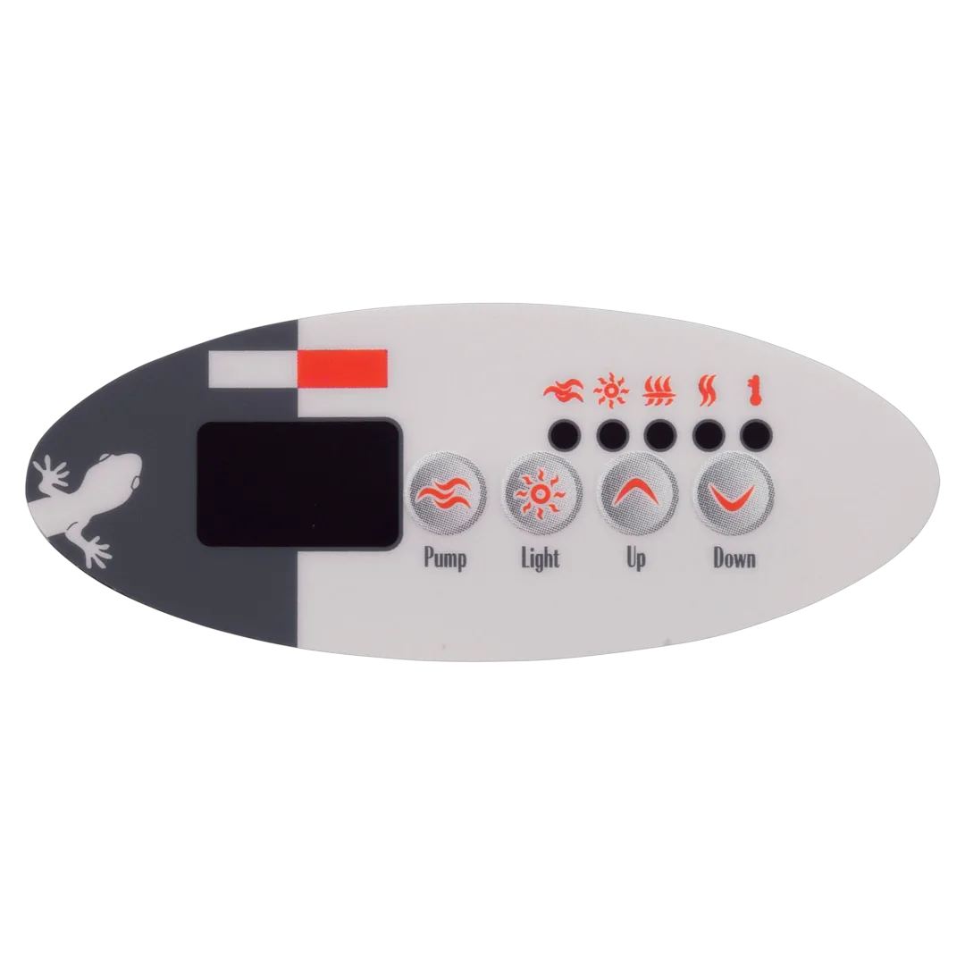Gecko TSC-9 4-Button Keypad Overlay