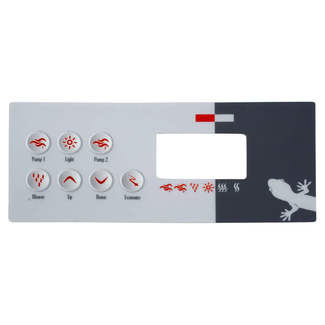 Gecko TSC-8-GE2 Overlay 7 Button