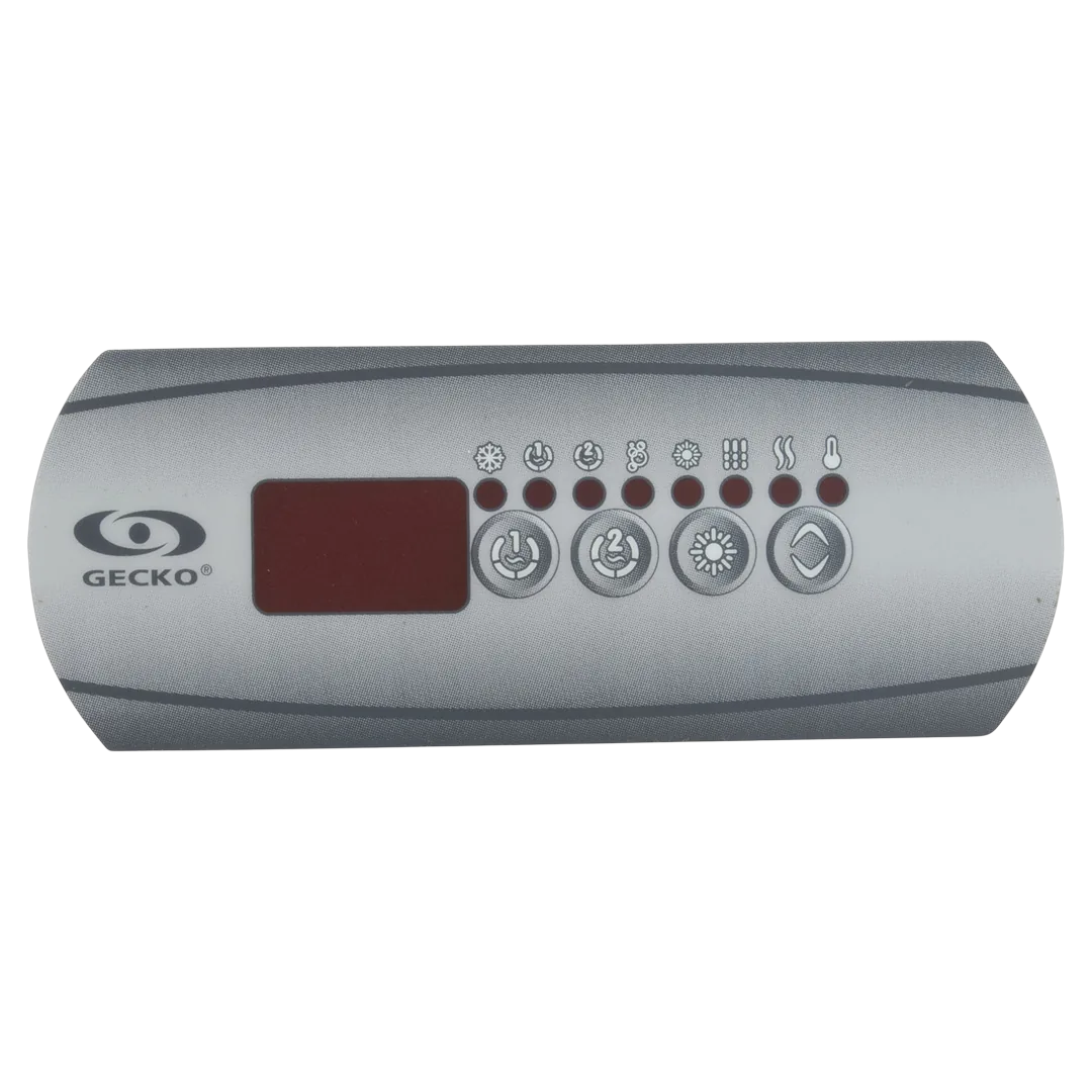 Gecko IN.K200 4-Button Keypad Overlay