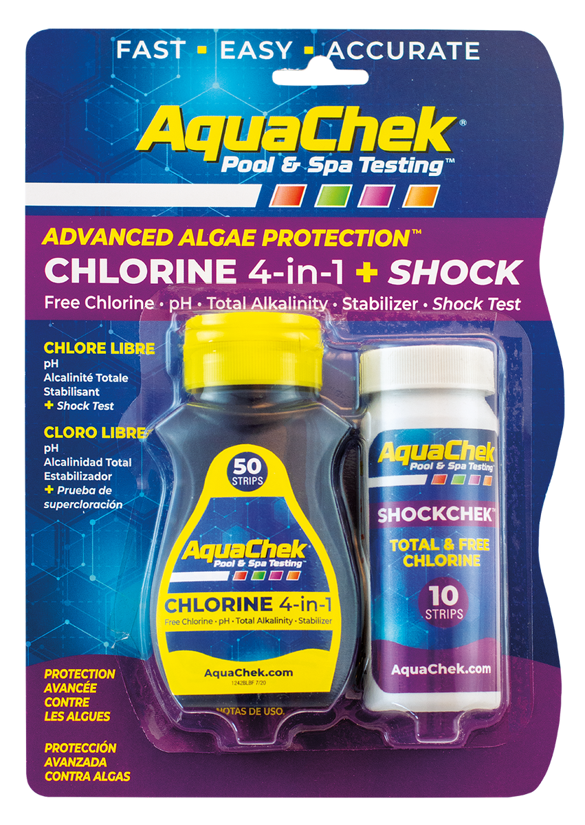 Hach 511249 4"-1 2-Bottle Chlorine Test Shock Kit