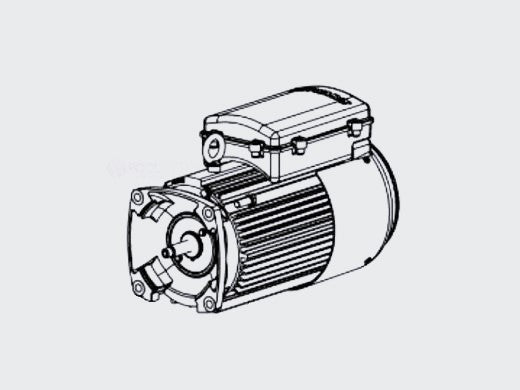 Hayward HCP 3000 Motor, 2 HP Three Phase (575V) - HCXP3020Z1DC