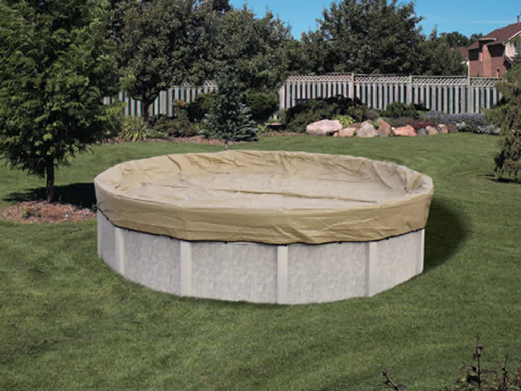 Hinspergers Armor Kote Winter Pool Cover, Round, 24' | AK24R4