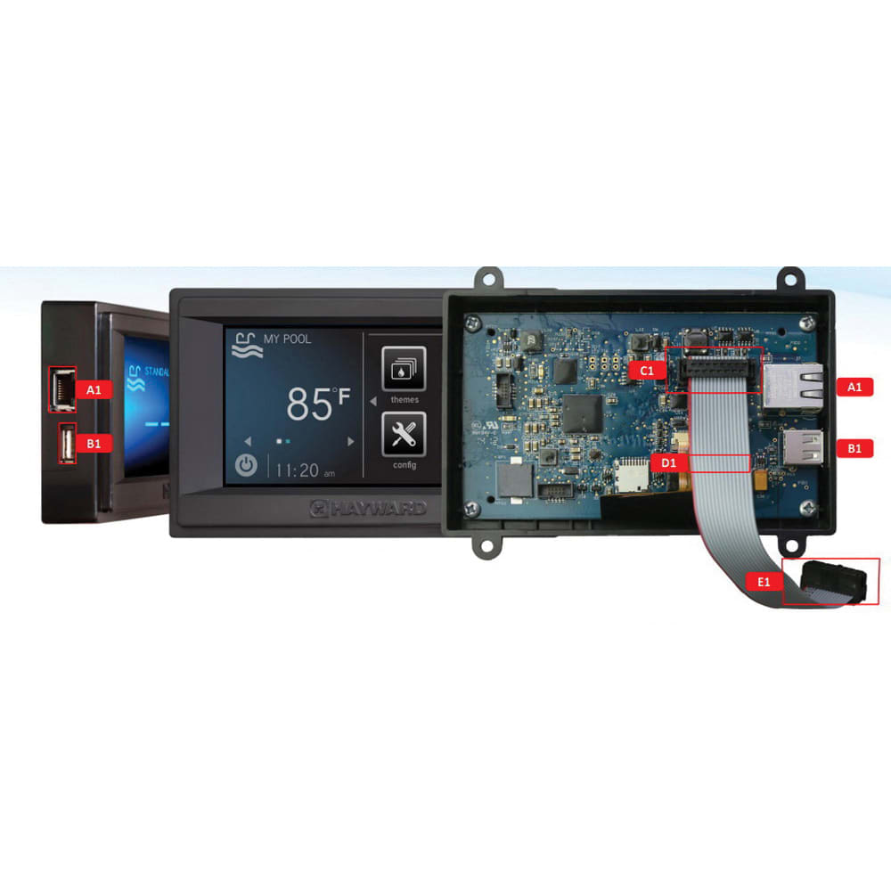 Hayward OmniLogic Local Display Replacement | HLX-LOC-DSP