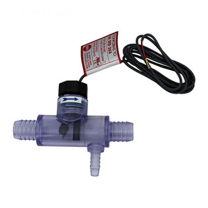 Harwil Flow Switch with 3 Barb, 3/8"B x 3 /4"B x 3/4"B Tee, HRQ12DSC234NPT