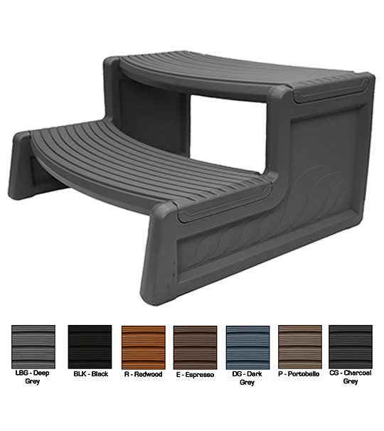 Confer Handi-Step Spa Step - Deep Grey
