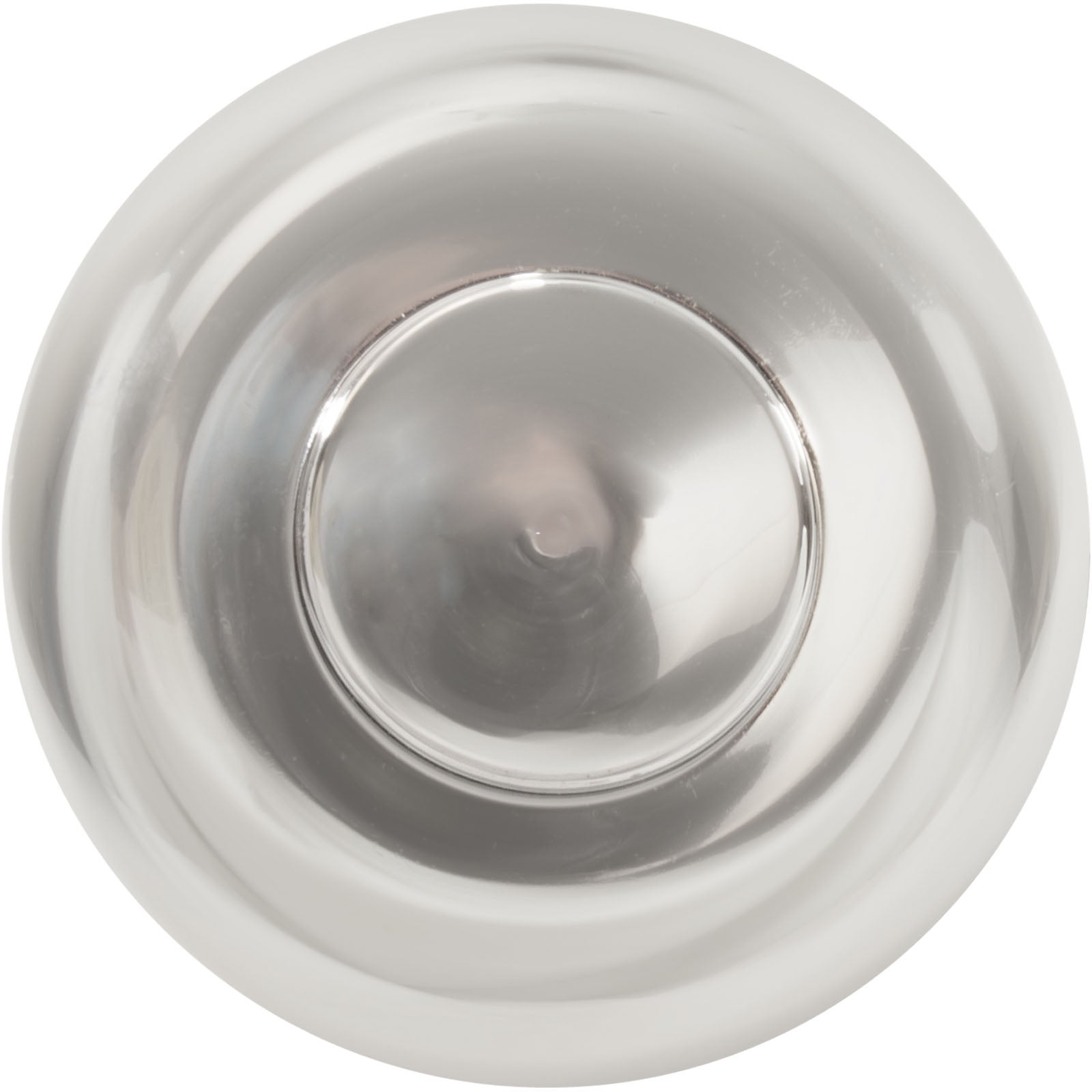 Hydrabaths Air Button, 2-1/2"fd, Raised Button, Chrome