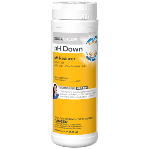 Durachlor pH Down – 3 lb | Granular Pool pH Decreaser