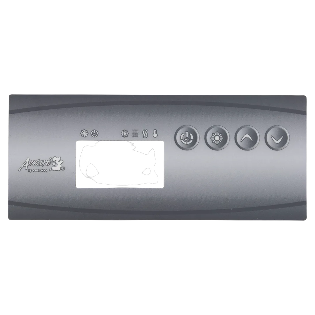 Hydro-Quip in.k19 4-Button Overlay