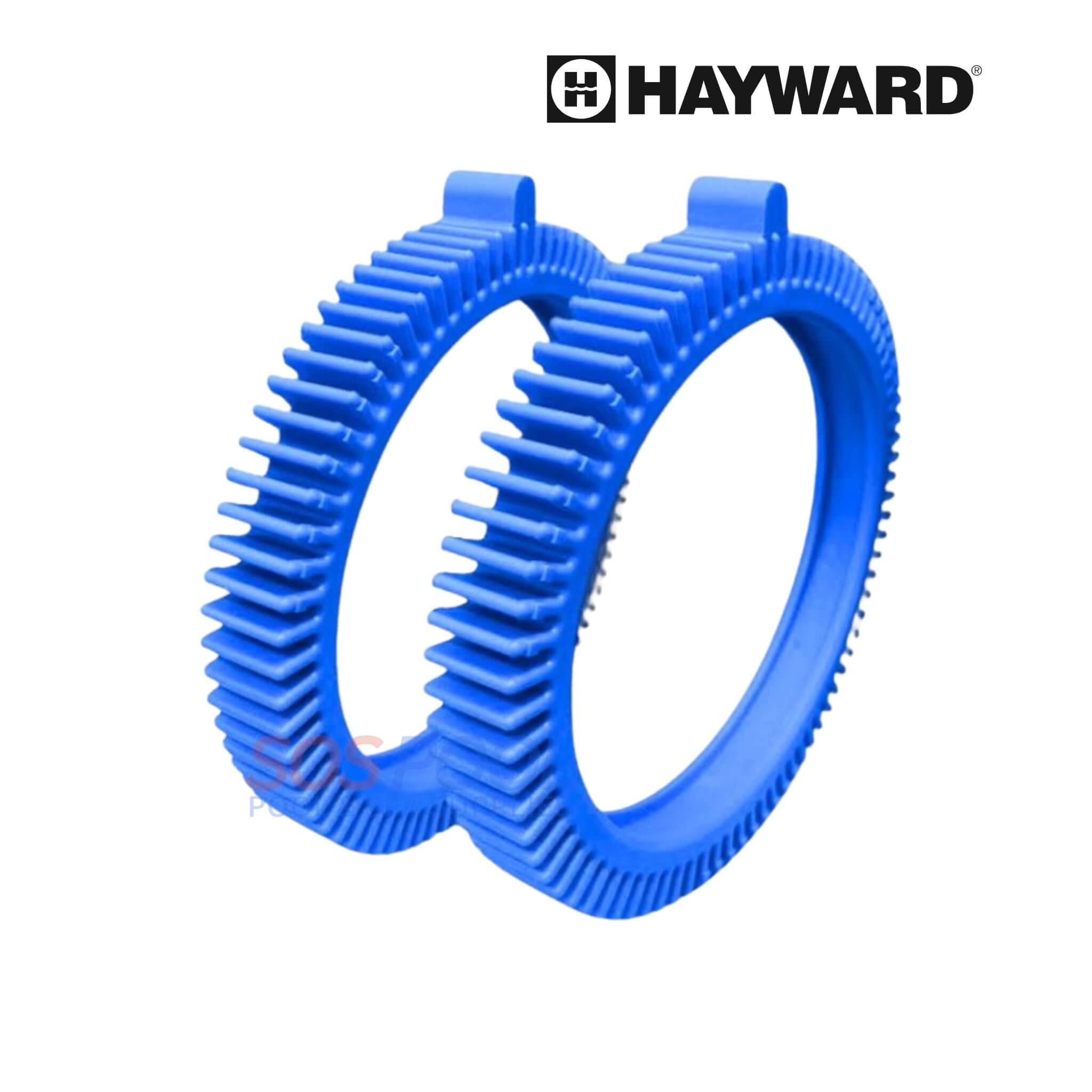 Hayward Front Tires with Super Humps for Poolvergnuegen | 2-Pack | 896584000-143