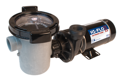 Waterway Hi-Flo II 1-Speed Side Discharge Above Ground Pool Pump with 3' Twist-Lock Cord .95 THP, SD-10-1-T