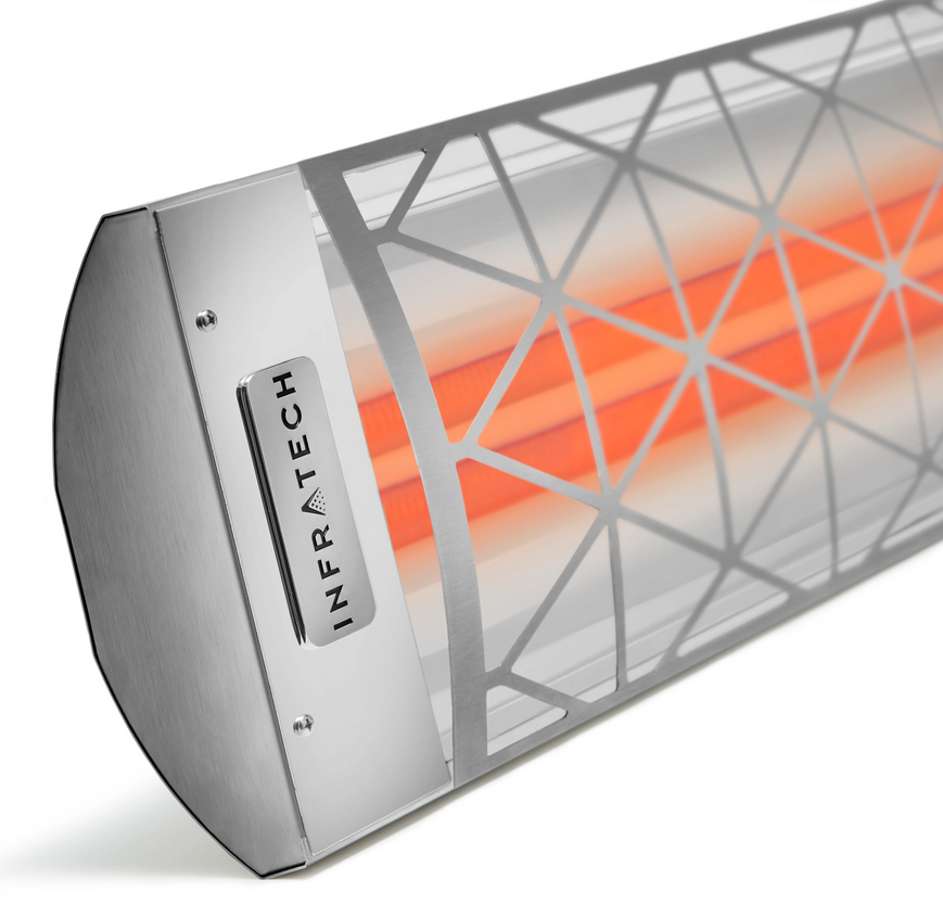 Infratech Dual Element Infrared Heater, Contemporary Motif, 48", 5,200W, 240V, Marine Grade | CD5224MG1