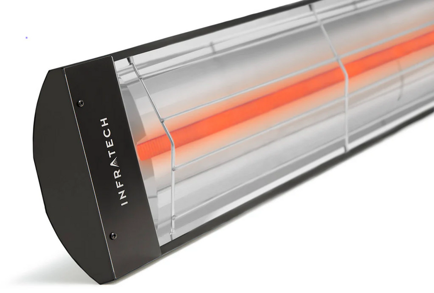 Infratech Single Element Infrared Heater, 33", 1,500W, 240V, Black | C1524BL