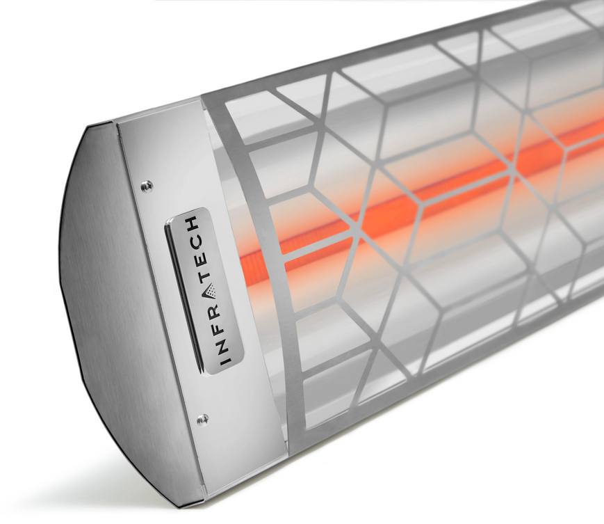 Infratech Single Element Infrared Heater, Craftsman Motif, 61-1/4", 3,000W, 240V, Marine Grade | C3024MG2