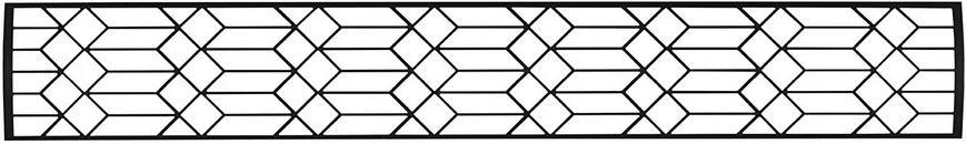 Infratech Craftsman Motif Upgrade Kit, 48", Black | BL2S48