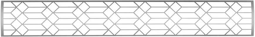 Infratech Craftsman Motif Upgrade Kit, 48", Stainless Steel | SS2S48