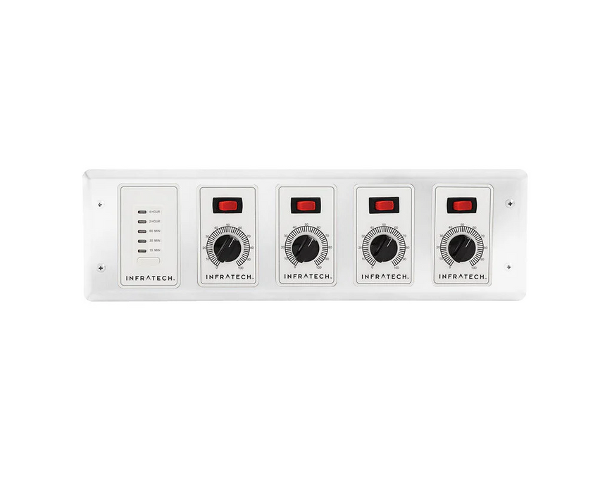 Infratech 4 Zone Analog Control with Digital Timer | 30 4048