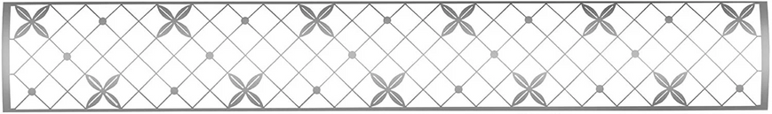 Infratech Traditional Motif Upgrade Kit, 61", Stainless Steel | SS4D61