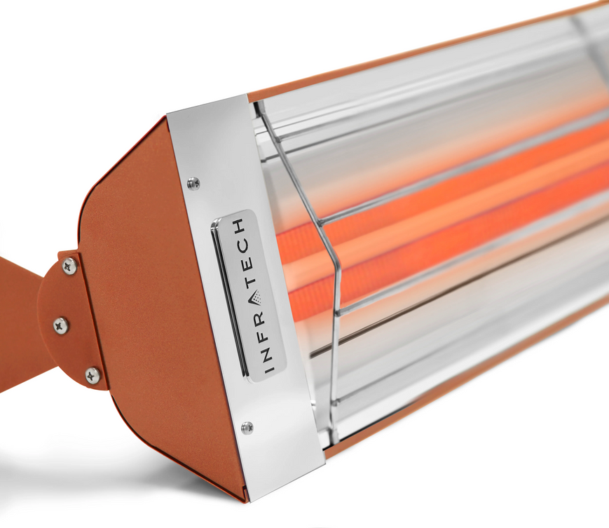 Infratech Dual Element Infrared Heater, 61-1/4", 6,000W, 240V, Copper | WD6024CP