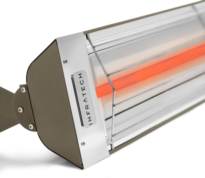 Infratech Dual Element Infrared Heater, 33", 1,500W, 120V, Bronze | W1512BR