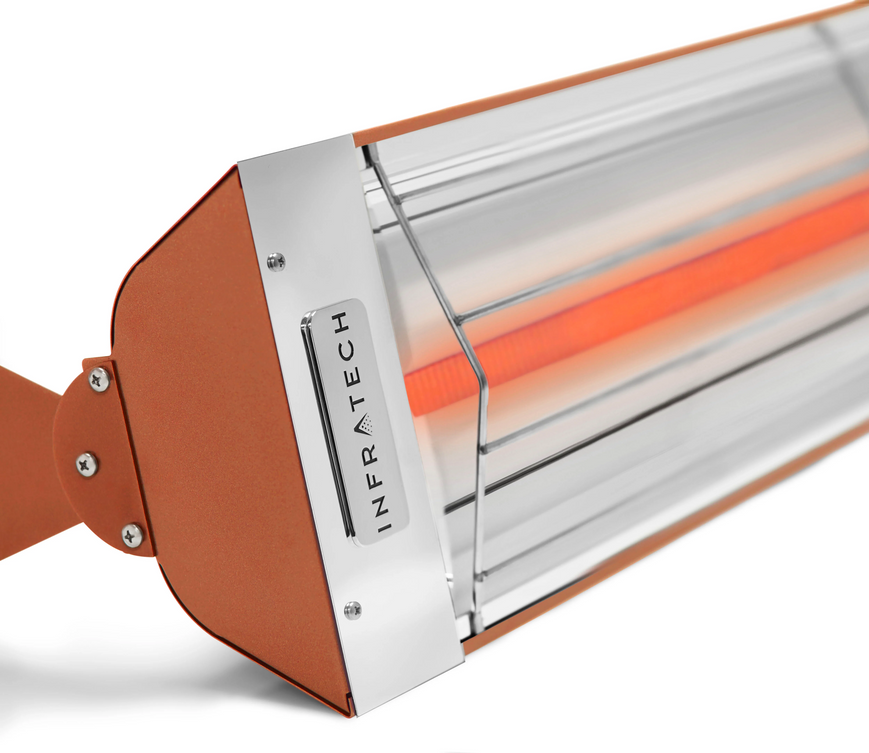 Infratech Dual Element Infrared Heater, 33", 1,500W, 120V, Copper | W1512CP