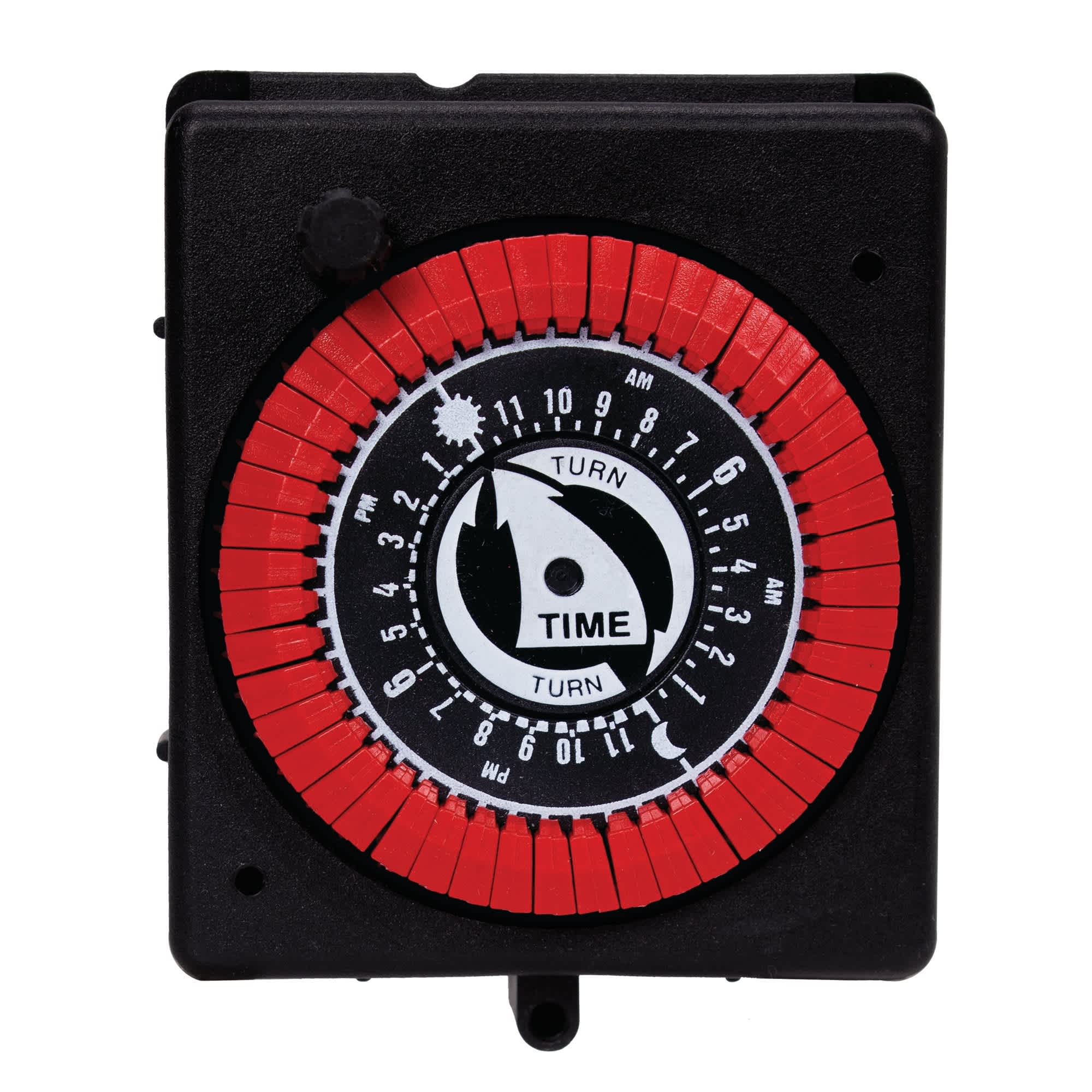 Intermatic 24 Hour Panel Mount Timer, 120V, PF and RC Series | PB913N66