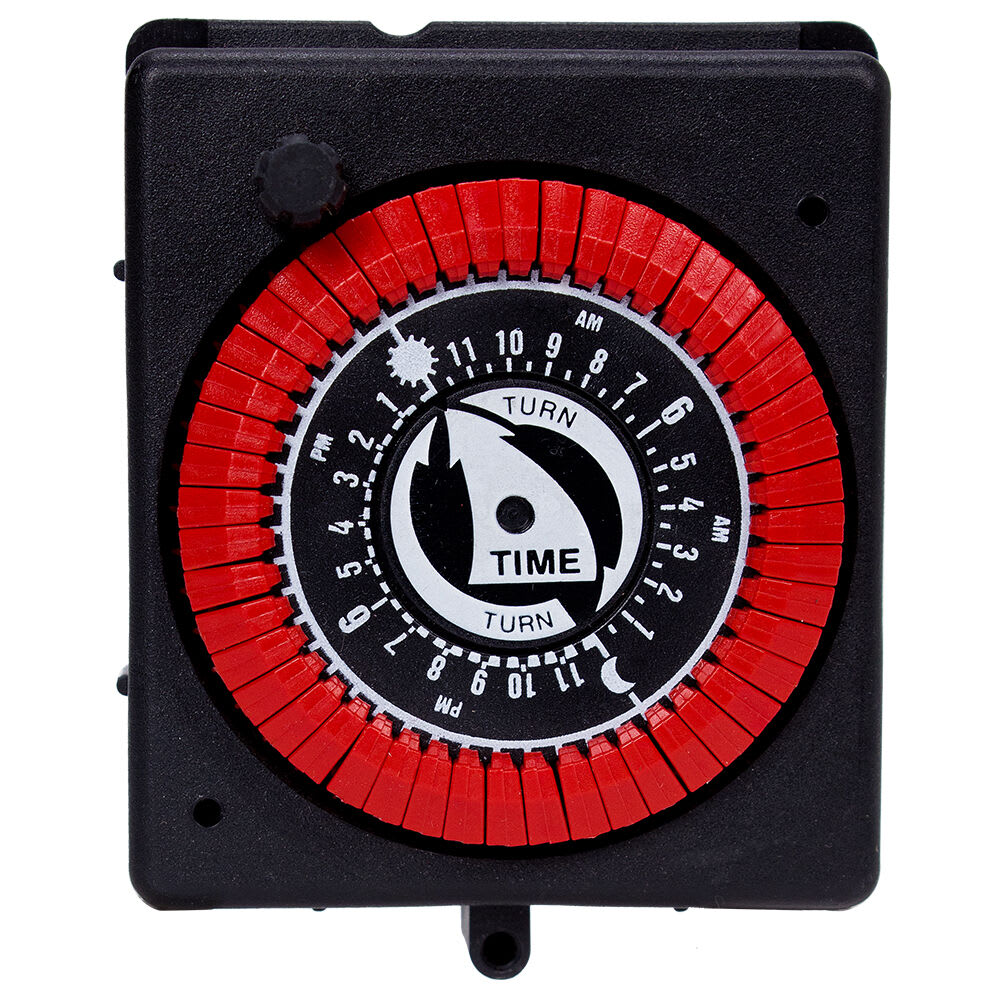 Intermatic 24 Hour Panel Mount Timer, 240V, PF Series | PB914N66