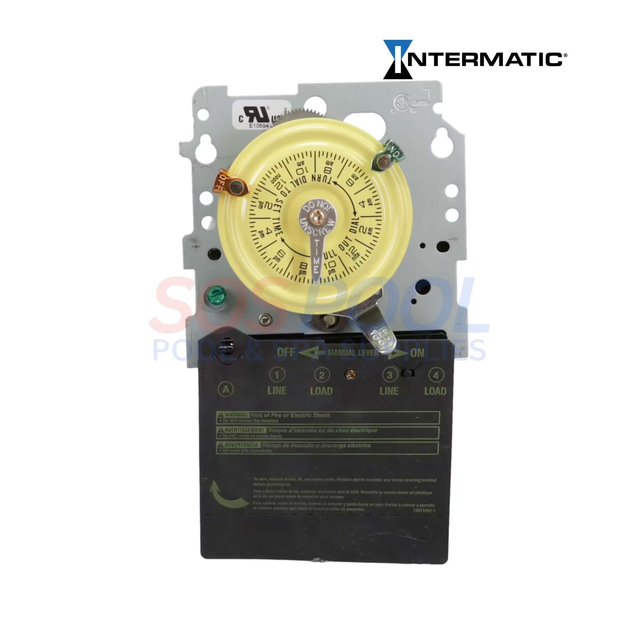 Intermatic Mechanical Time Switch Mechanism |T104M