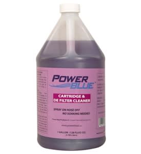 Jack's Magic 1 Gallon Bottle Power Blue Cartridge & De Filter Cleaner
