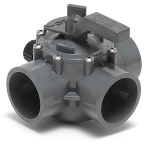 Jandy 3-Port Diverter Valve, 2" to 2-1/2", Positive Seal | 2875