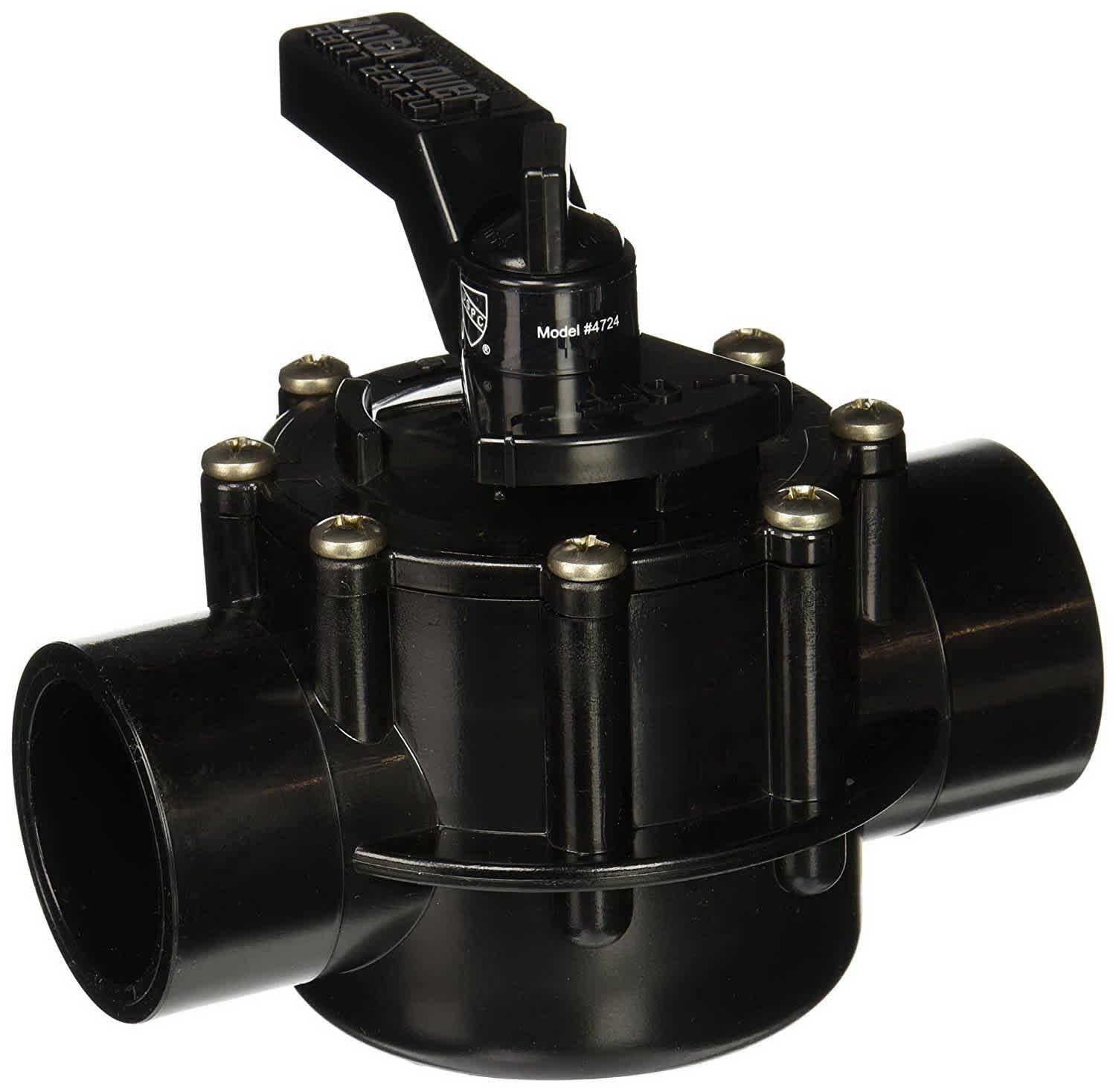 Jandy NeverLube 2-Port Diverter Valve, 1-1/2" to 2", Positive Seal | 4724