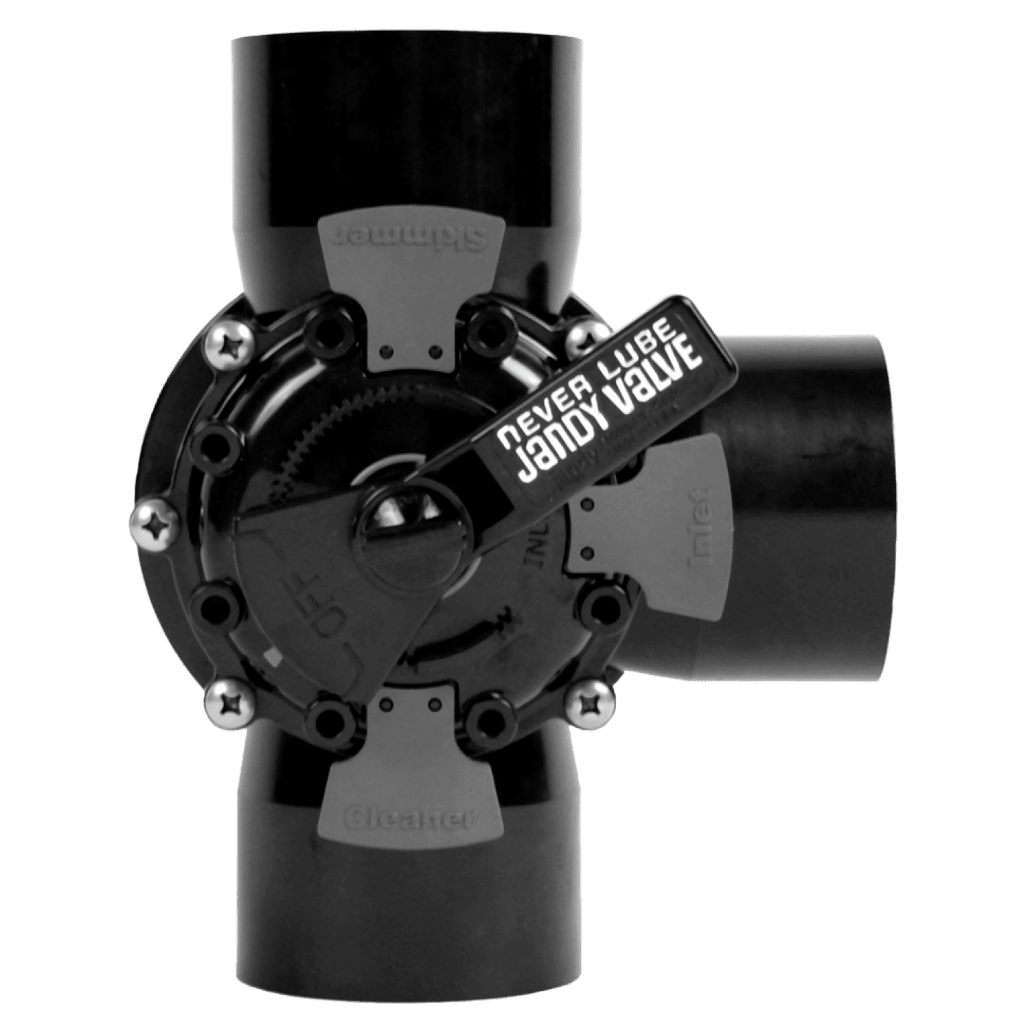 Jandy NeverLube 3-Port Diverter Valve, 2" to 2-1/2", Positive Seal | 4944