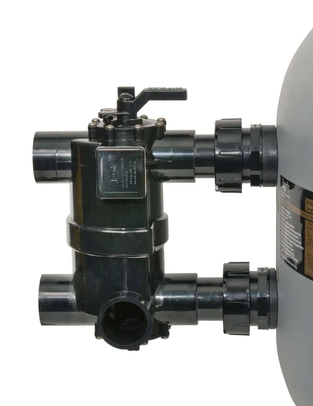 Jandy Backwash Valve with Unions, for DEL Series DE Filters | 8034J