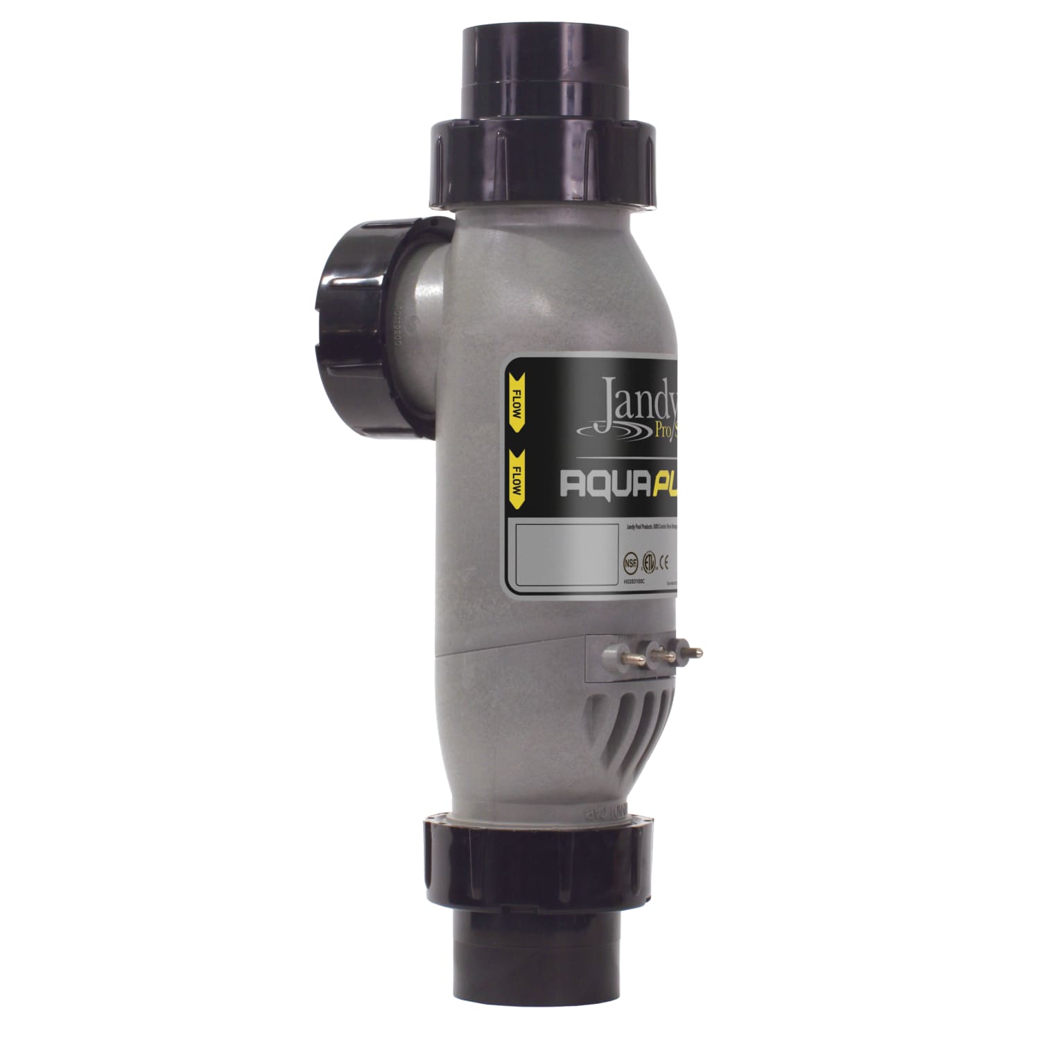 Jandy AquaPure 7-Blade 3-Port Salt Cell Kit, 2" to 2-1/2" Unions, 25' Cables | PLC700-25