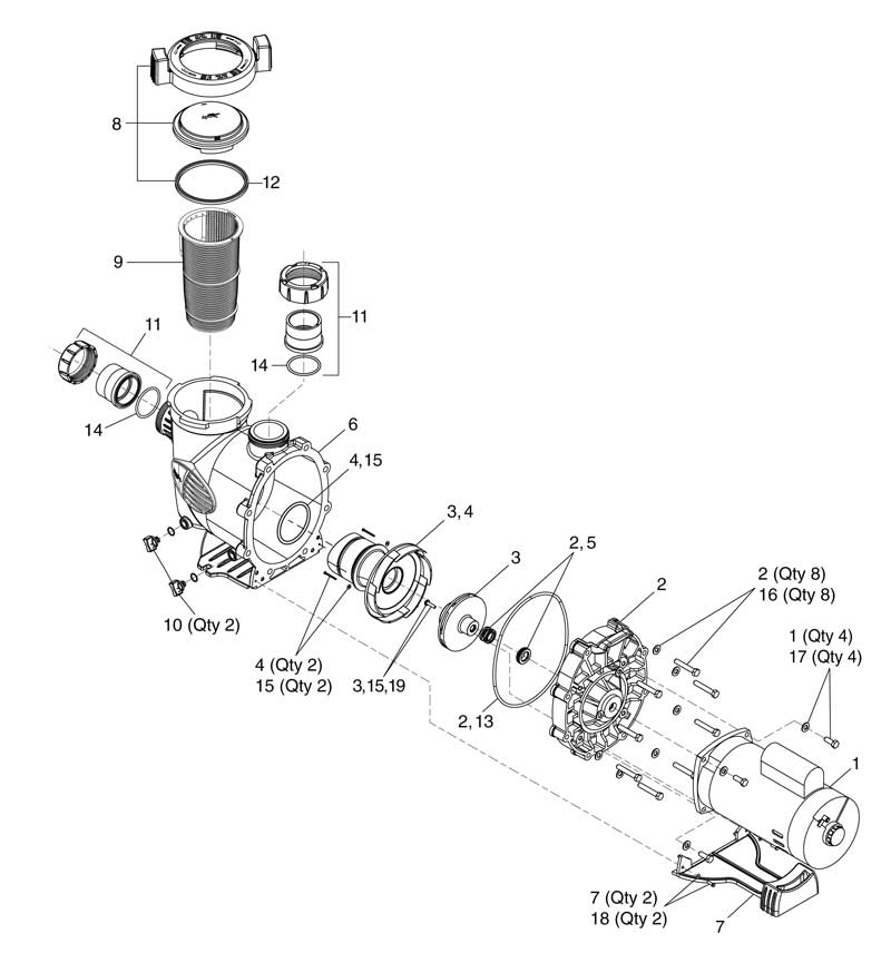 Jandy O-Ring with Tail Piece, Replacement | R0449200