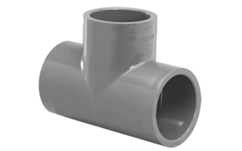 Westlake Pipe & Fittings | 801060 | 6" Slip x Slip x Slip Tee