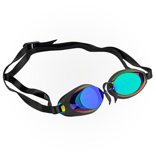 TYR Swedish Lo-Pro Mirrored Goggles - Silver