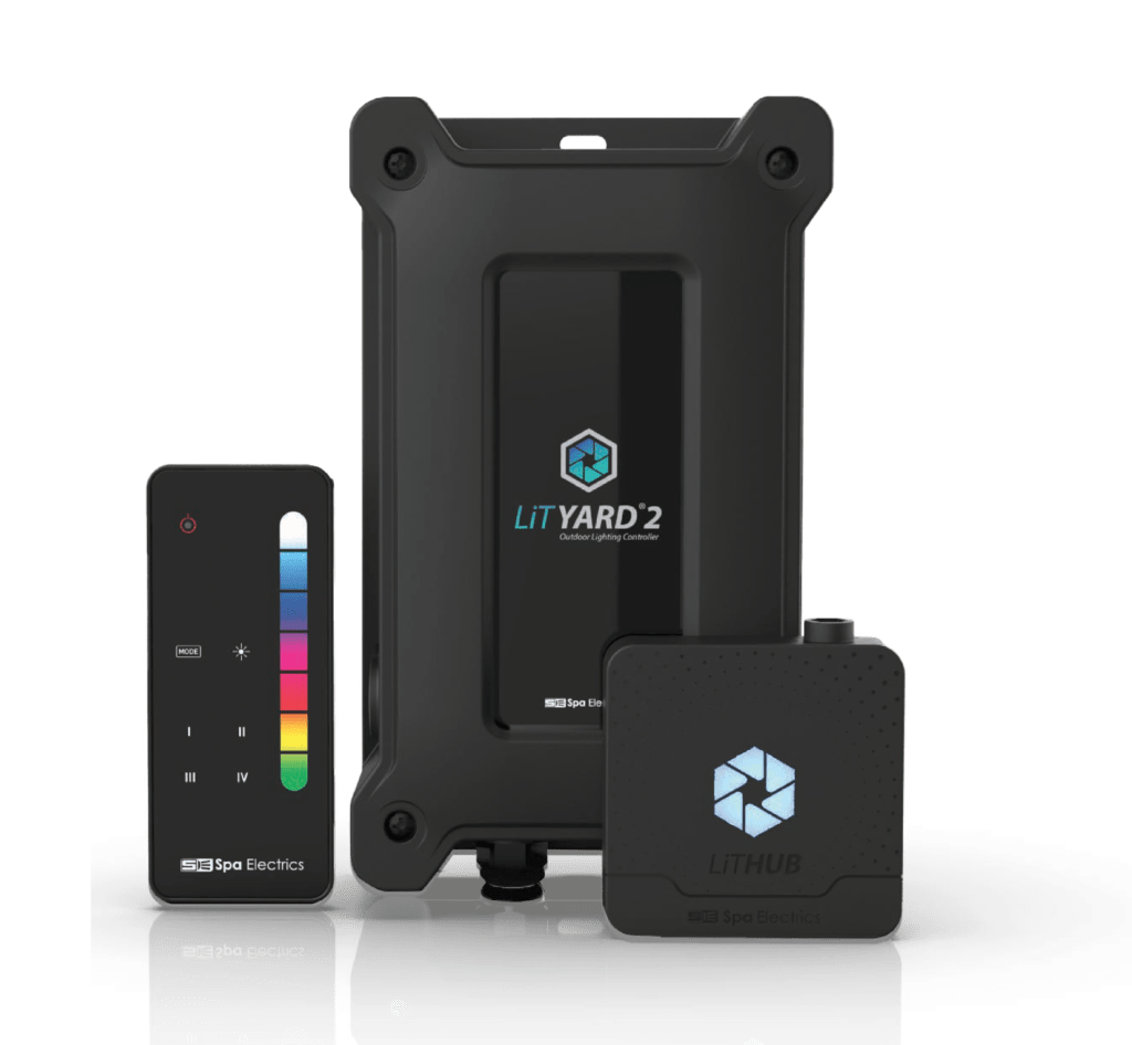 Lit Yard 2 Remote System w/ Built-in 100W Transformer - LITY2XRFHCA