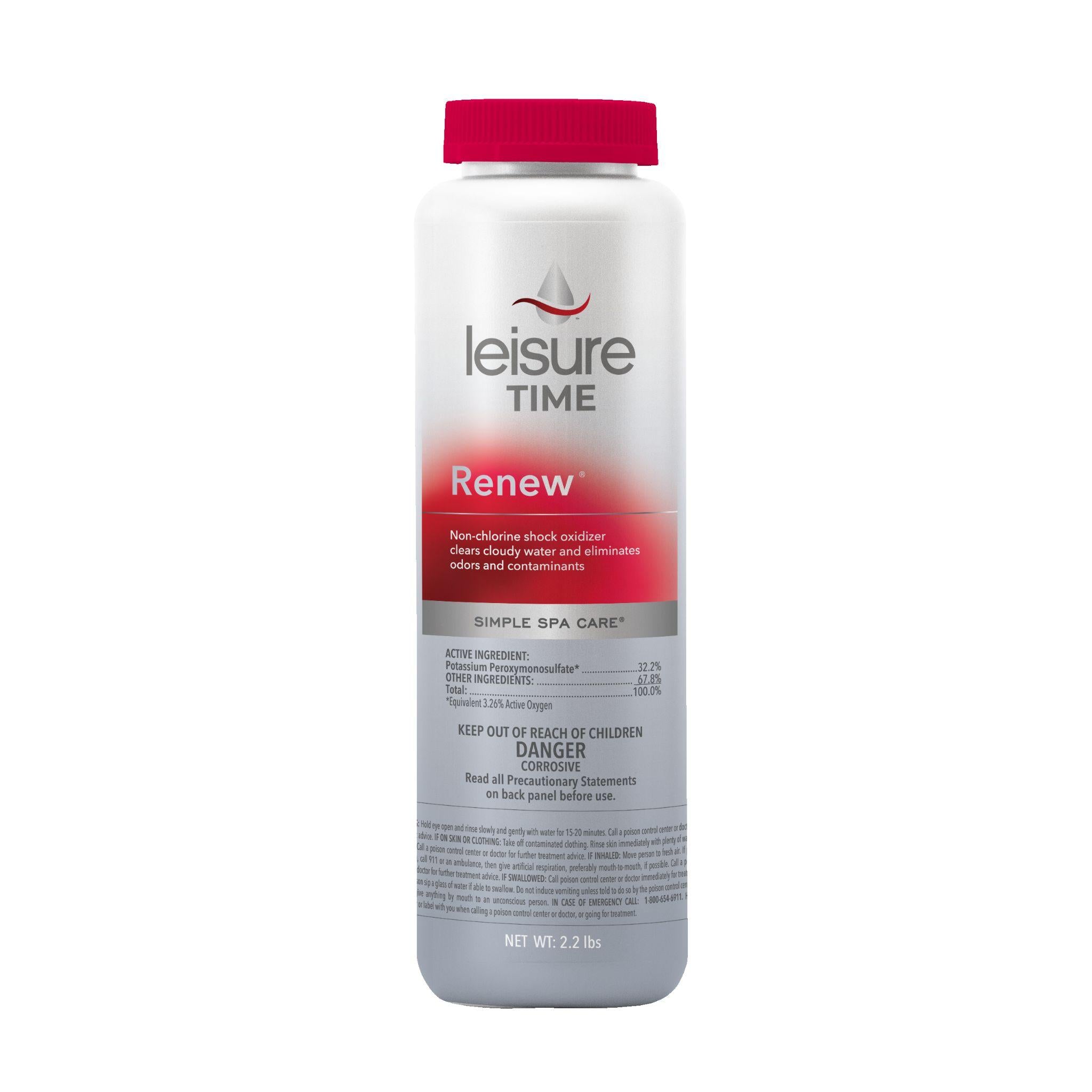 Leisure Time Spa Shock Renew 2.2lbs