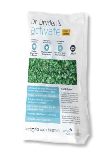 Maytronics Activate 25 lbs Glass Filter Media, Fine