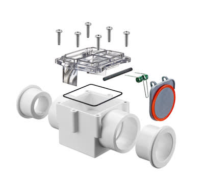 Magic Plastics CR2 Check Valve Repair Kit, Lid | 0801-20H-RK