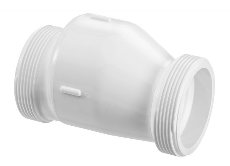 Magic Plastics Retro Smart Check Valve, 1-1/2", Clear | 0823-15RTC
