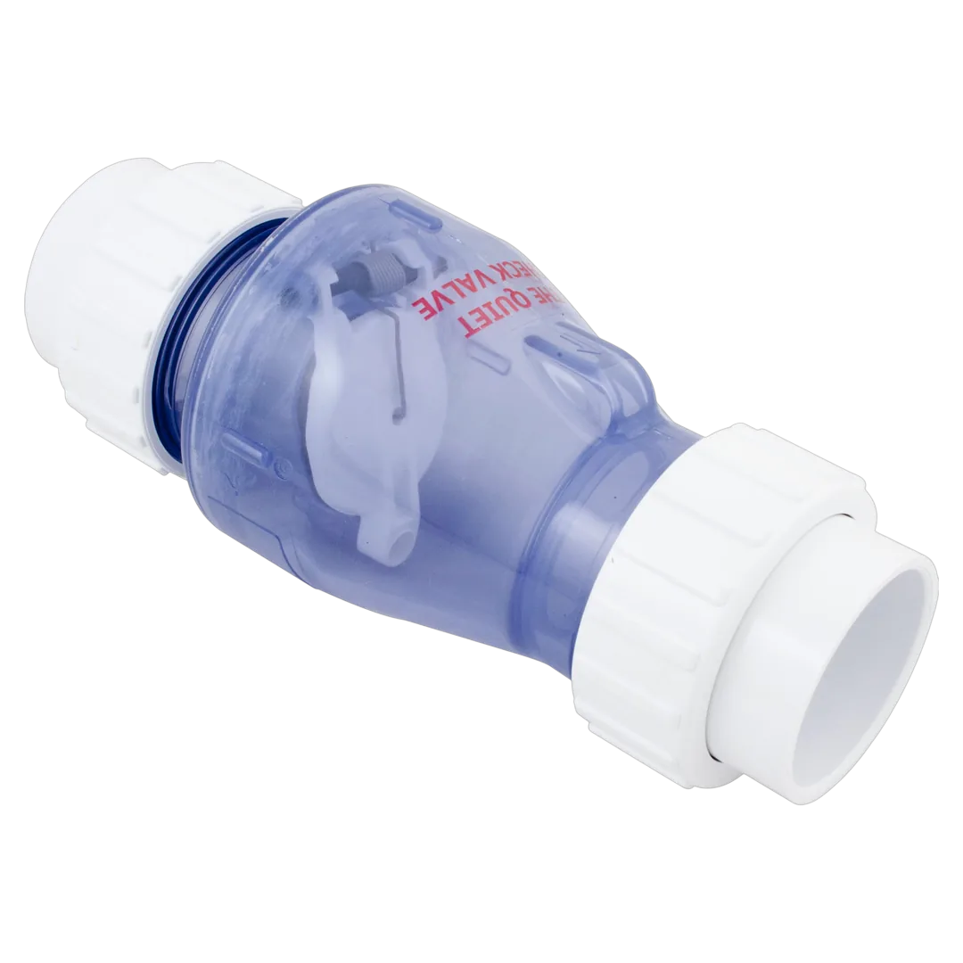 Magic Plastics 0823-20C Smart Check 2 in Clear Union Check Valve